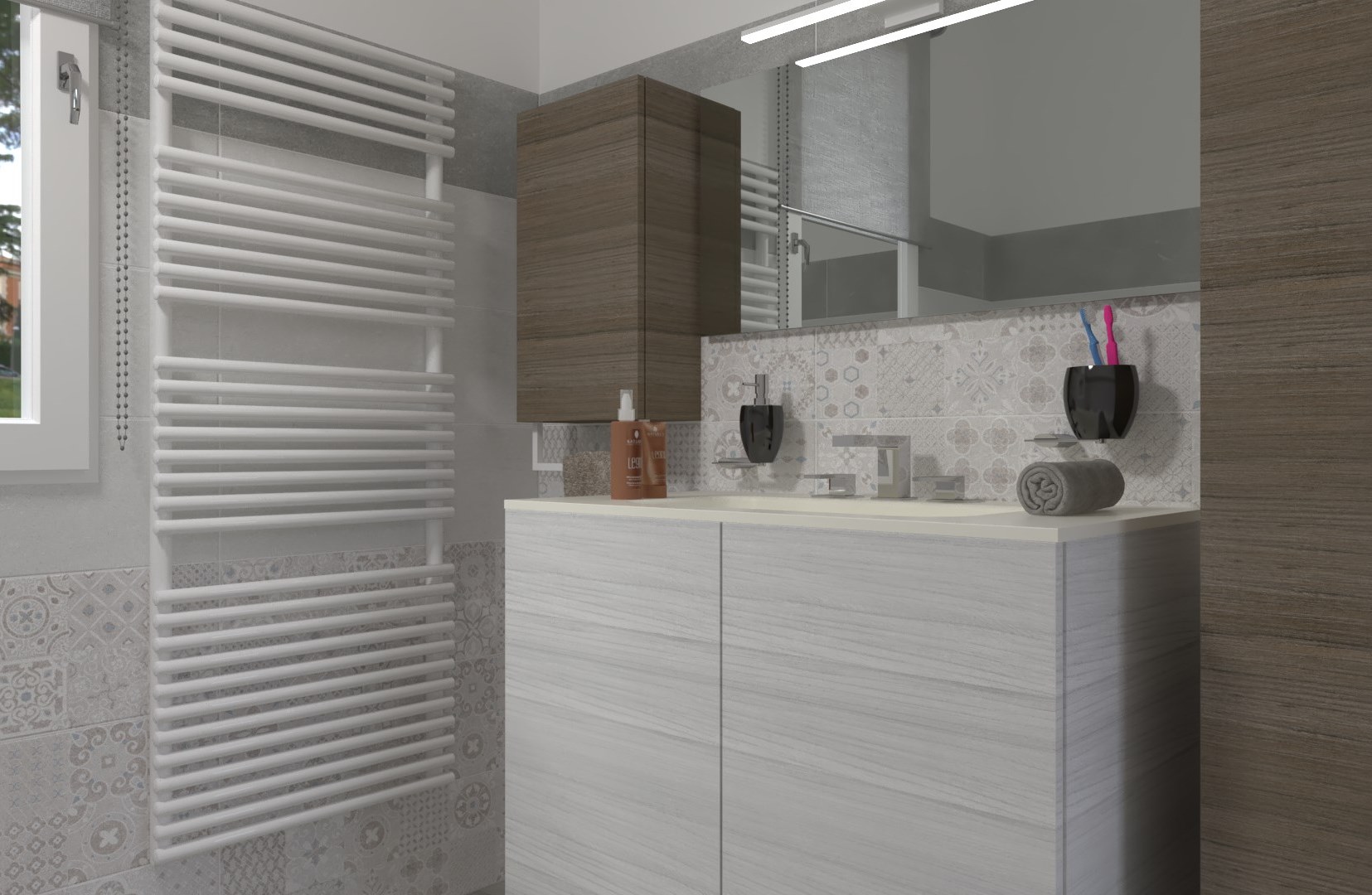 Pavimento e rivestimento bagno