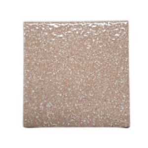 Piastrella Rosa Francia 10×10 cm Puntinato Bianco