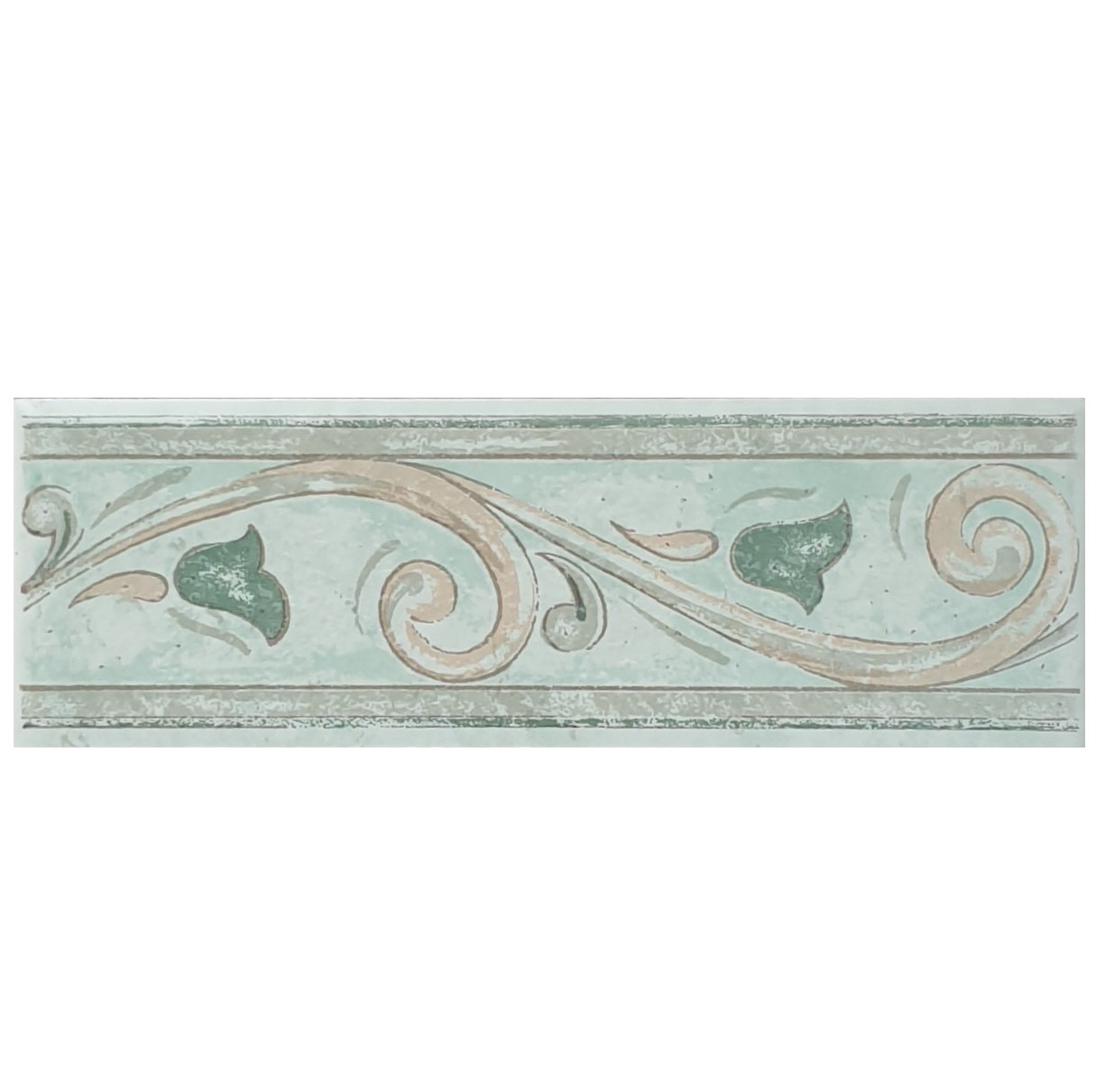 listello bali verde 6.5x20 cm
