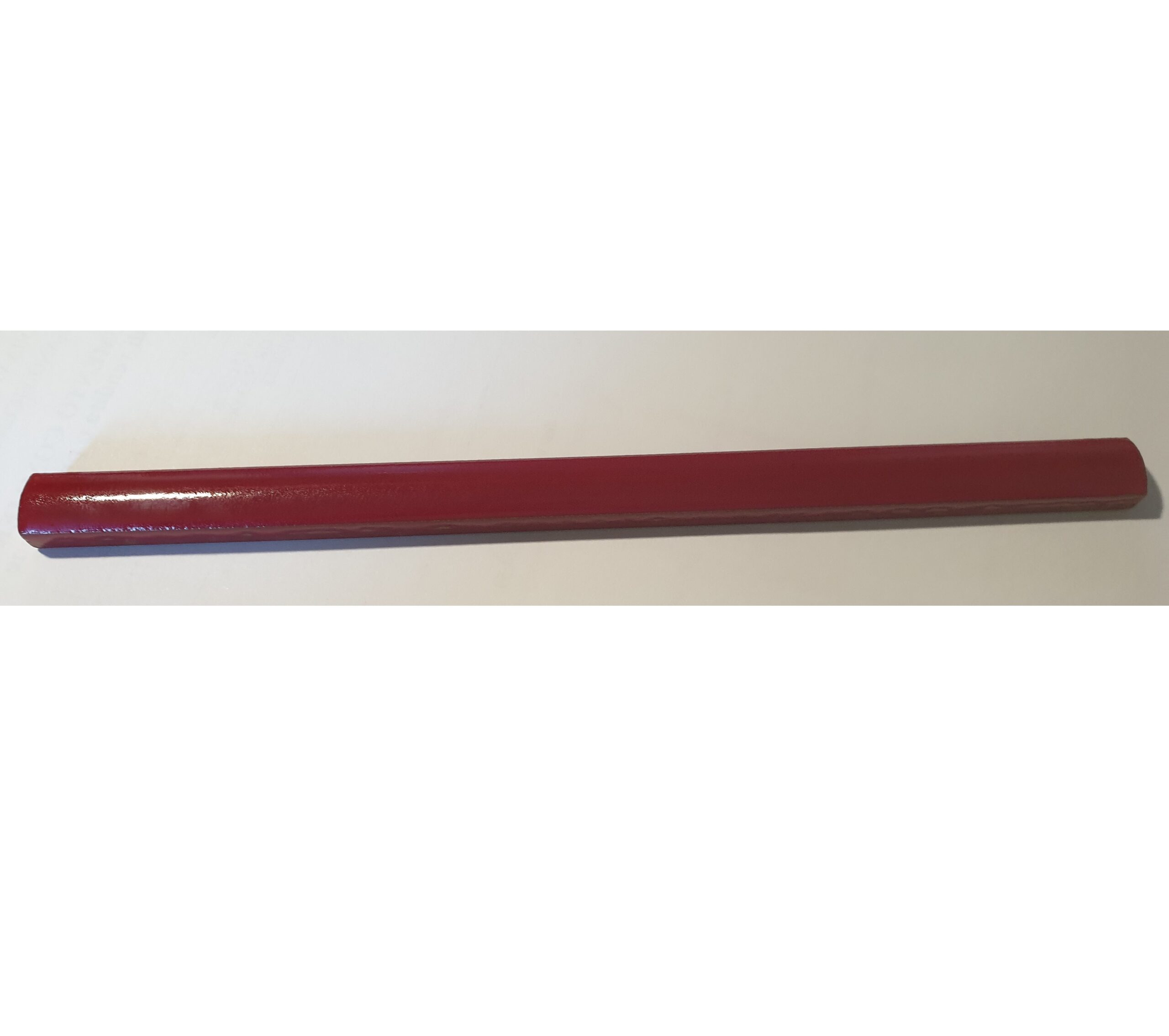 Listello matita Rosso 1,2x20 cm ceramica smaltata