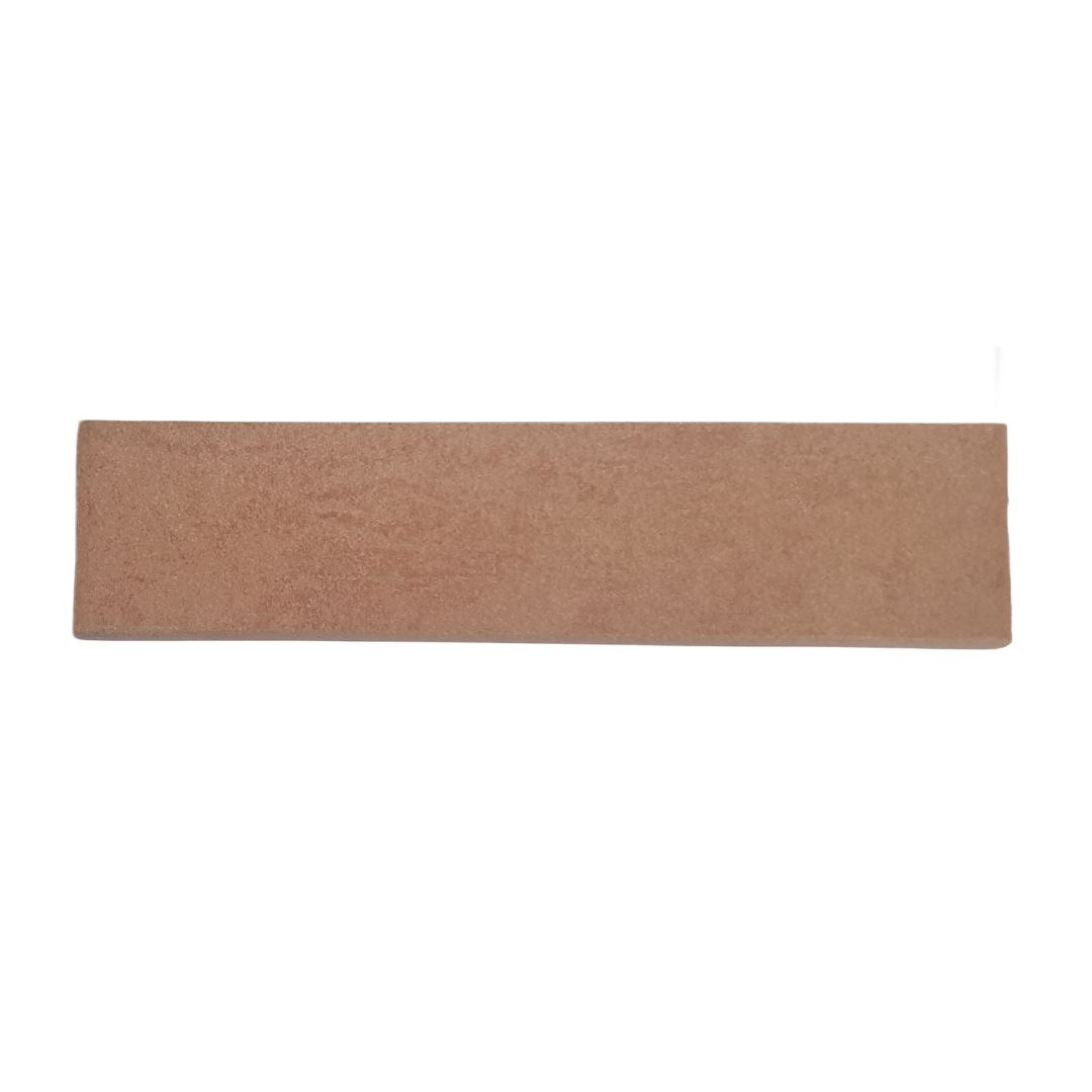 piastrella battiscopa terracotta 7.5x30 x8mm gres porcellanato colorato in massa