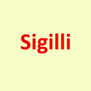 Sigilli