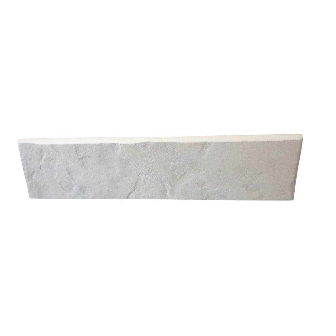 Battiscopa gres porcellanato 7,5x30 sasso grigio chiaro