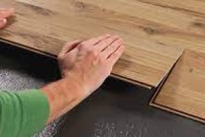 pavimento laminato con incastro